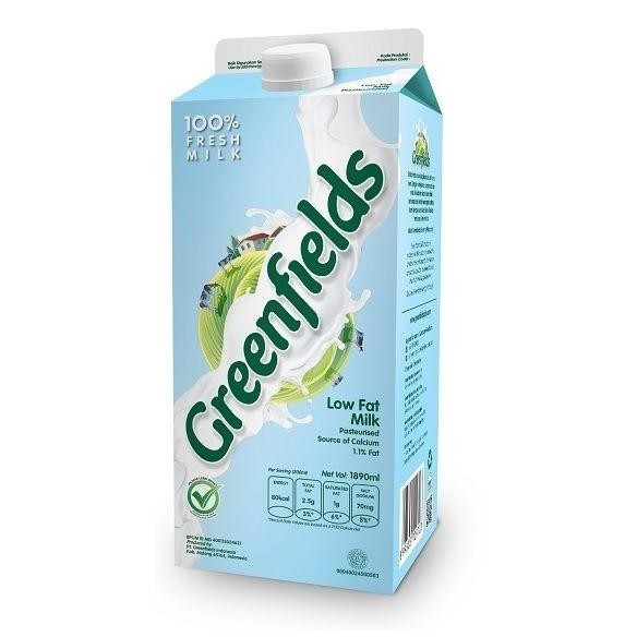 

NO_MORE GREENFIELDS LOWFAT MILK 1890 ML