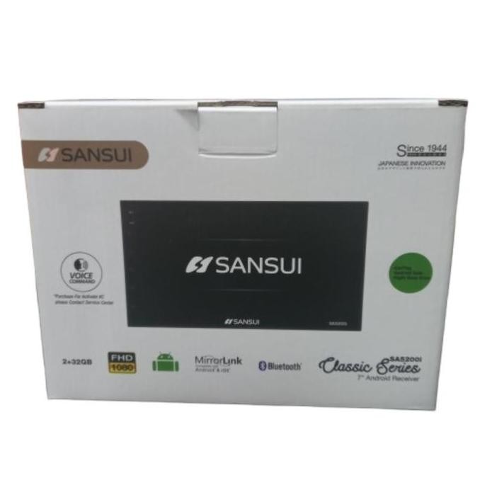 Head Unit Android 7 Inch Sansui Classic Gen 2 SA5200i Ram 2/32