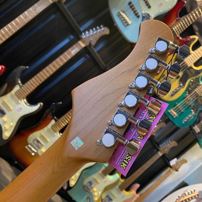 Gitar Elektrik Bacchus Bst 2Rsm/R Slpk Pink Original Qc Japan