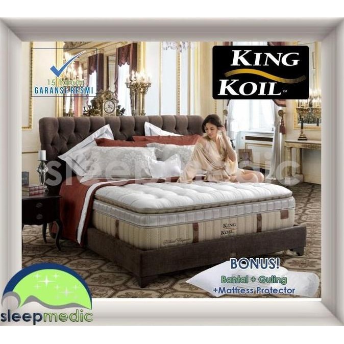 KING KOIL SpringBed NEW NATURAL RESPONSE ( KASUR / SET ) 160 180 200
