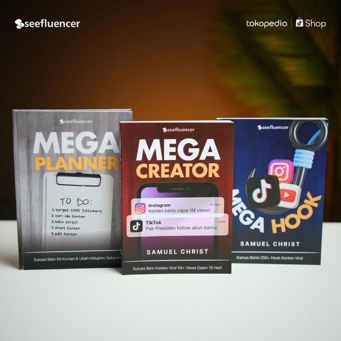 

Tersedia Bundle Planner Mega Creator + Mega Hook + Free Mega Planner by Samuel Christ