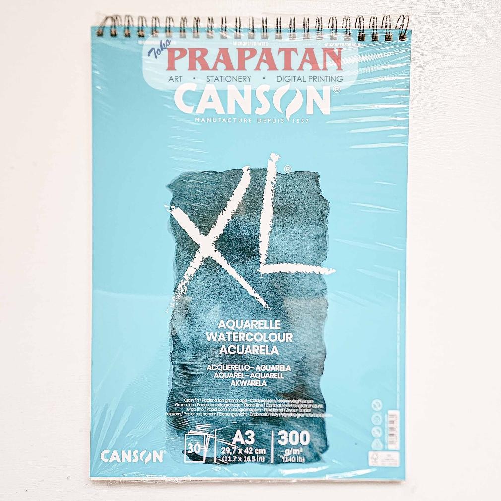 

CANSON XL Aquarelle A3 Watercolor Book Pad | Buku Cat Air Nugi