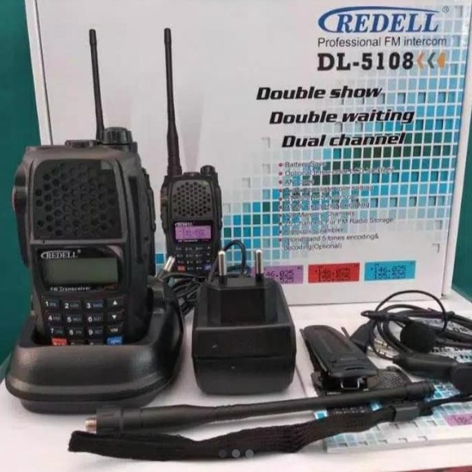 Ht Redell Dl 5108 Dual-Standby Dualband Handy Talky Dl-5108