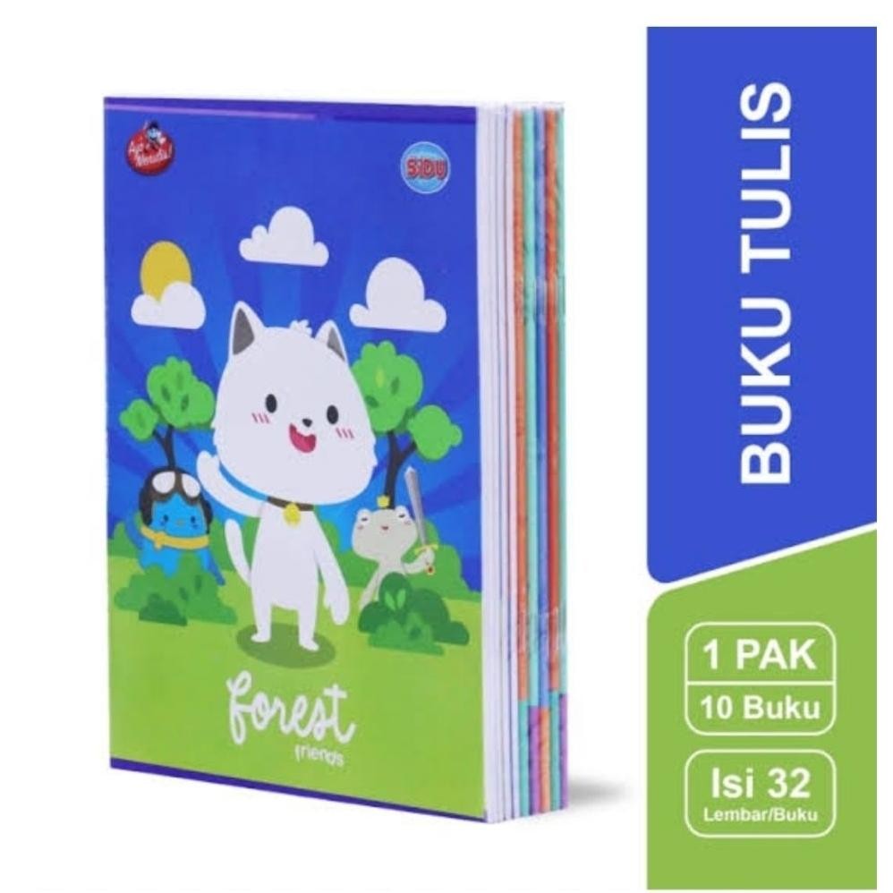 

Buku Tulis Sidu Quarto 32 Lembar Nugi