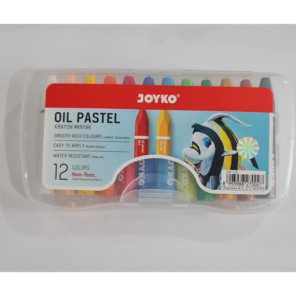 

(12 pcs) Crayon Joyko 12 Warna Nugi