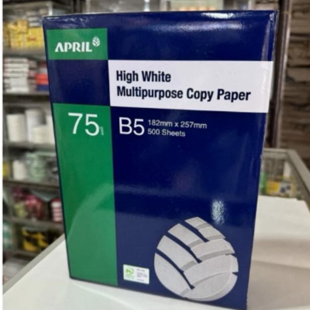 

Hvs Putih B5 75 Gr Merk APRIL Nugi