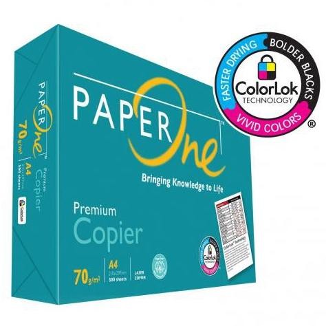 

Kertas HVS PAPERONE A4 70 Gram Office Paper Print Nugi