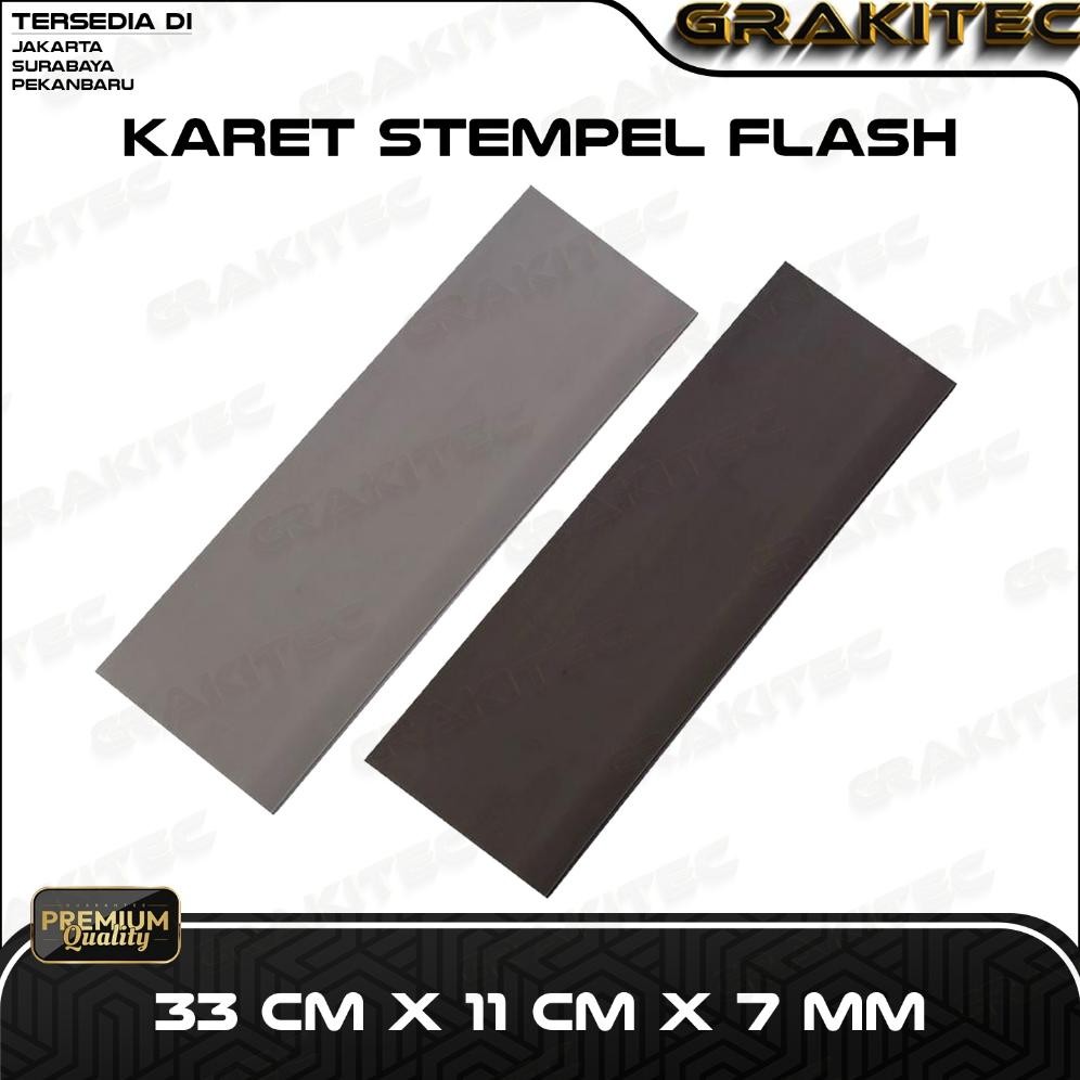 

Karet Stempel Flash 33 CM X 11 CM Grakitec Nugi