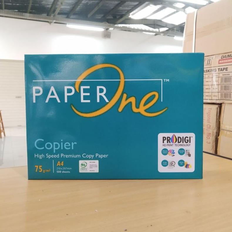 

KERTAS HVS PAPER ONE A4 75GR (PUTIH) Nugi
