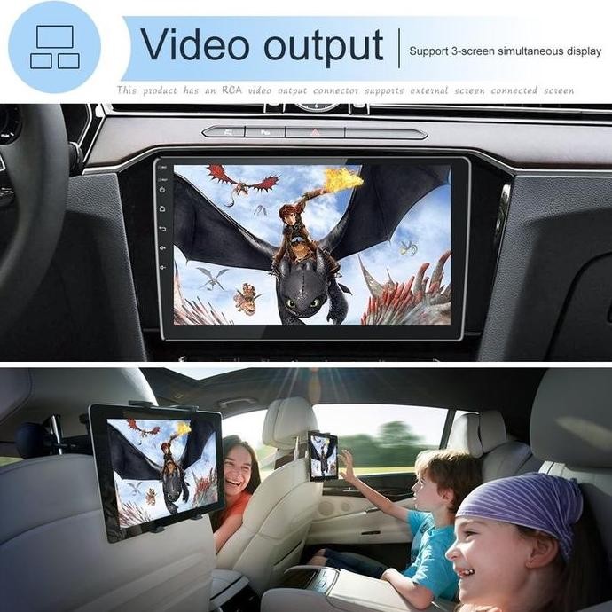 Ada Kipas Pendingin9 Inch 4G+64G Android 13 Head Unit Untuk Calya/Sra 2016-2023 Dengan Frame/PNP Sok