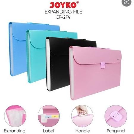 

Joyko Expanding file / Map Acordion 12 sekat EF-2F4 Nugi