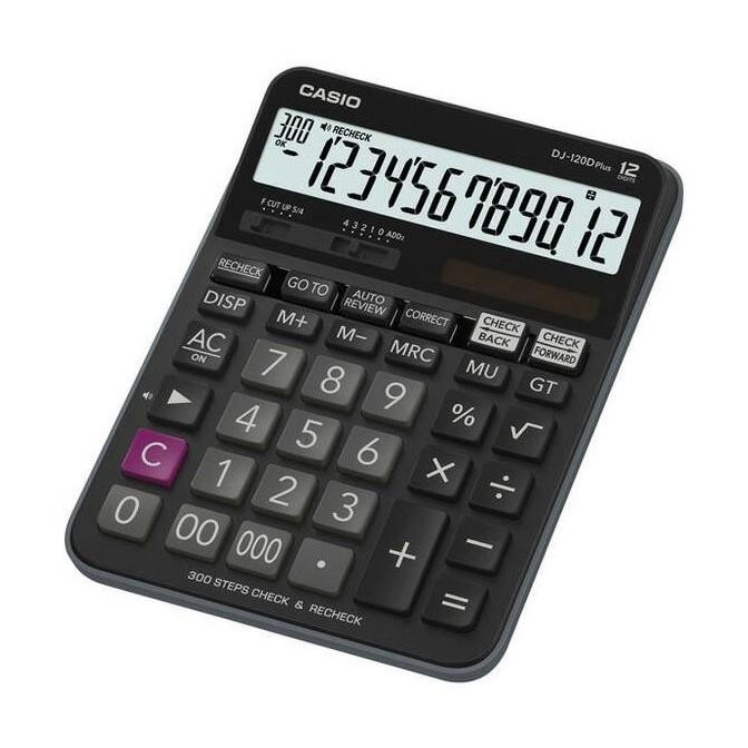 

KALKULATOR CASIO DJ-120D PLUS CHECK & CORRECT CALCULATOR - CEK ULANG Nugi