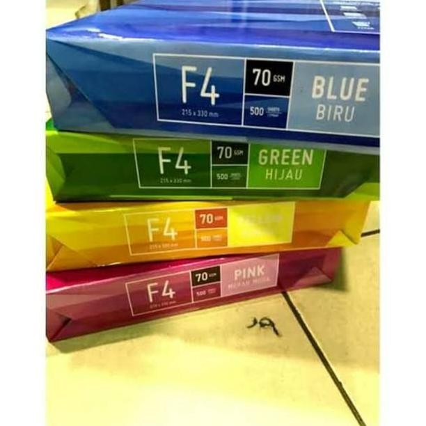 

Kertas F4 70 Gram Sinar Dunia (SIDU) Warna Nugi