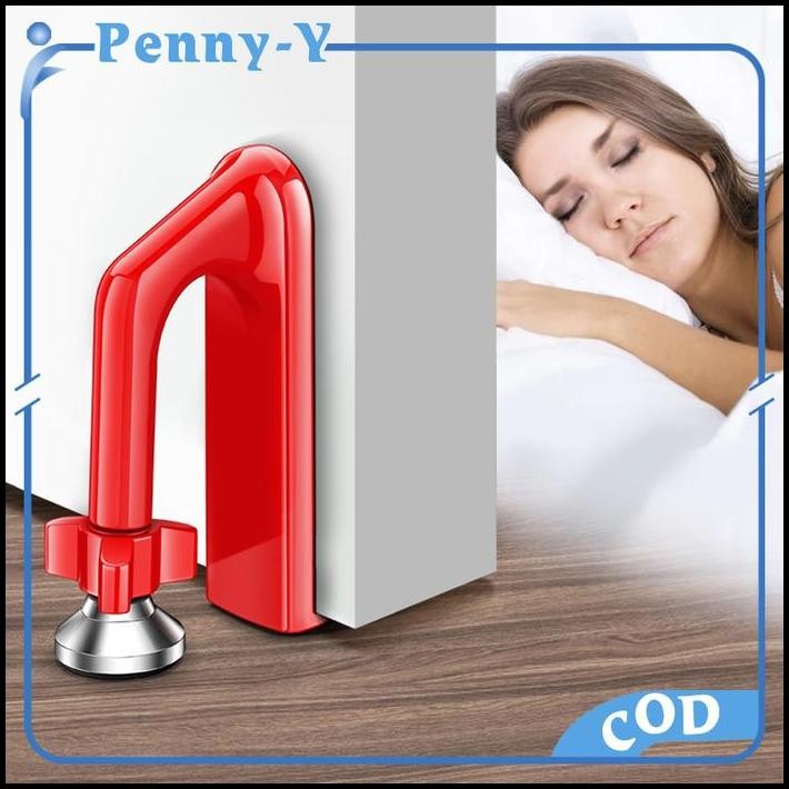 Door Stopper Pintu Portable Gerendel Pintu Anti Maling Penahan Pintu