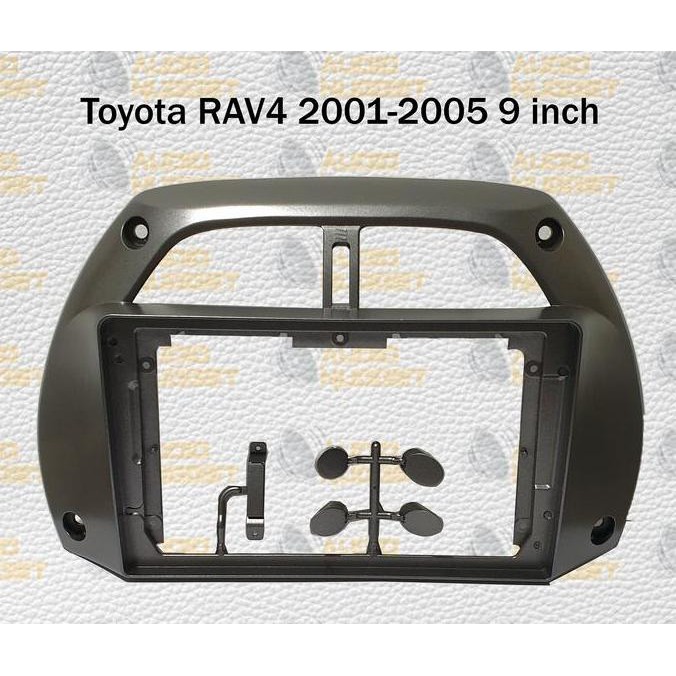 Frame head unit android Toyota RAV 4 RAV4 2001 - 2005 9 inch