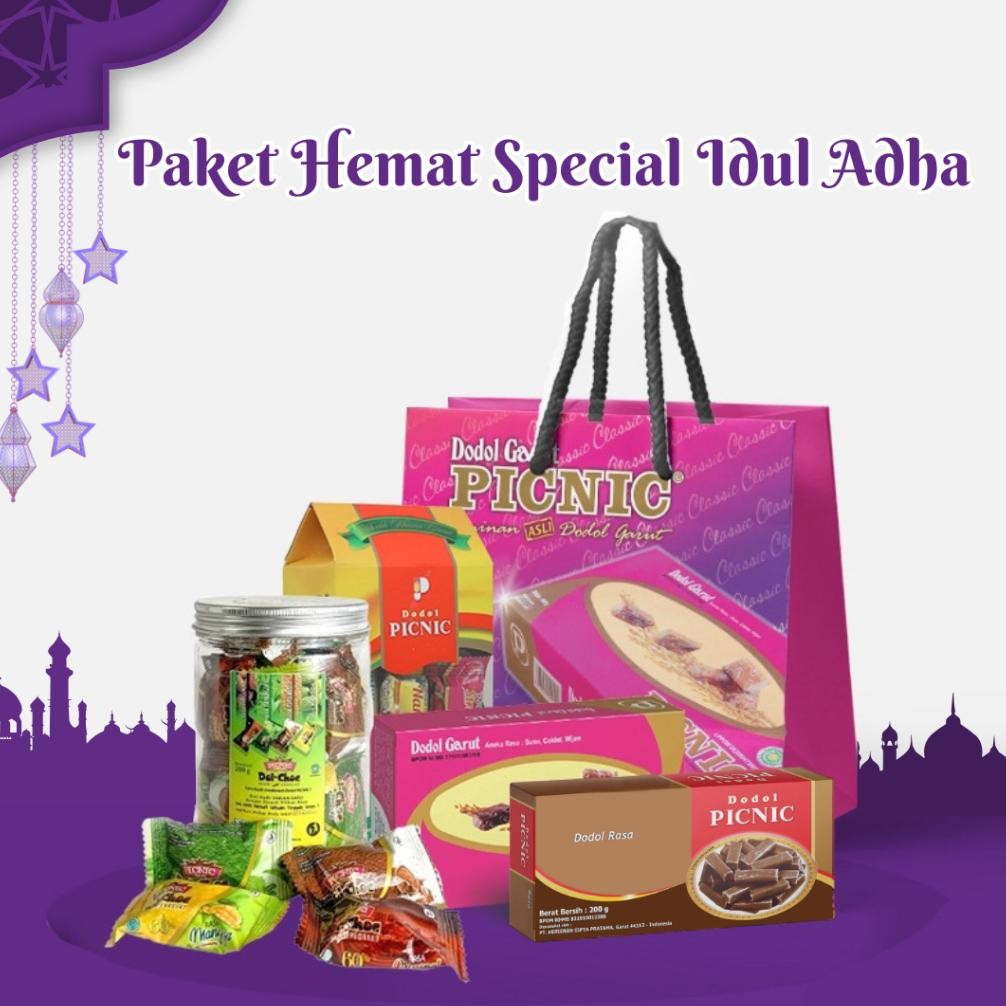 

NO_MORE Dodol Garut PICNIC Paket HEMAT Free Paperbag
