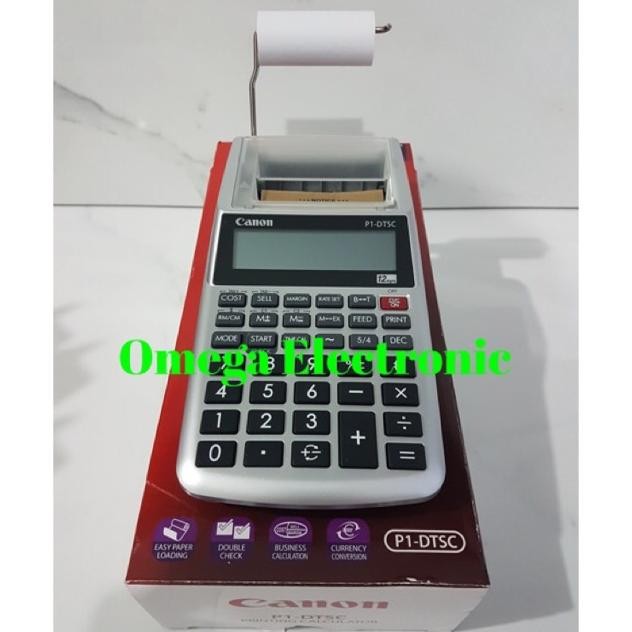 

Canon Printing Calculator P1-DTSC - Kalkulator Kasir Printer Struk P1 Nugi