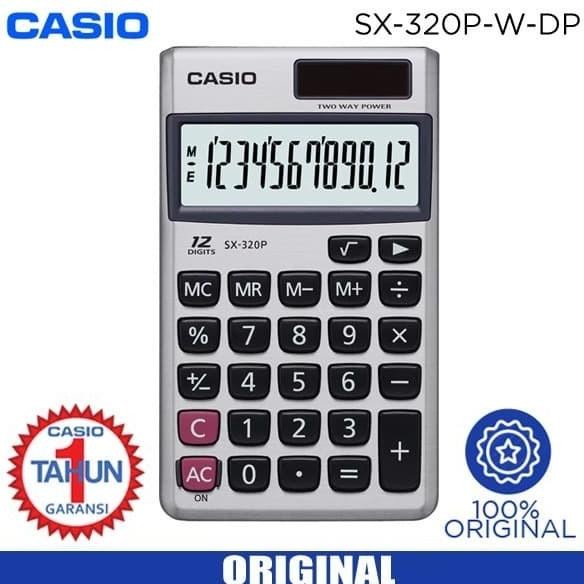 

KALKULATOR SAKU CASIO SX-320P / POCKET CALCULATOR 12 DIGIT Nugi