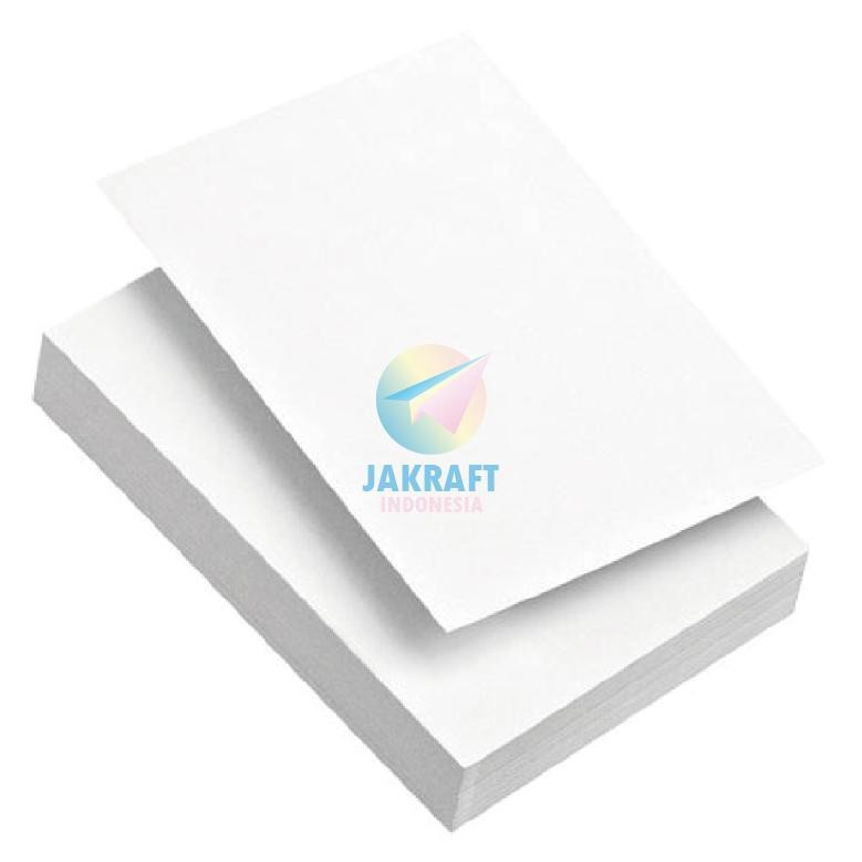

(100 Lembar) Kertas Art Paper Carton Karton F4 Folio 120 Gsm Gram IDEO Putih White 2 Sisi Glossy Nugi