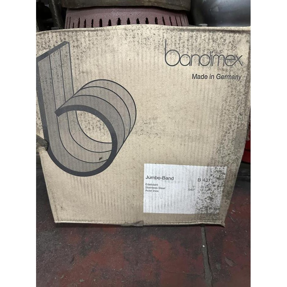 

25mm Bandimex band Stainless Steel 201 SS 1" ( 1 inch 1 rol 30m) roll