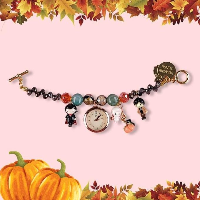 Sale Autumn Halloween Watch - Jasmine Tease Handmade Charm Jam Tangan