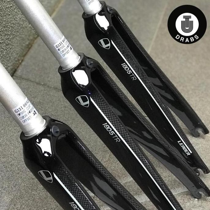 FORK LEADER 1805TR CARBON OVERSIZE NON TAPPER ORIGINAL DAN TERPERCAYA