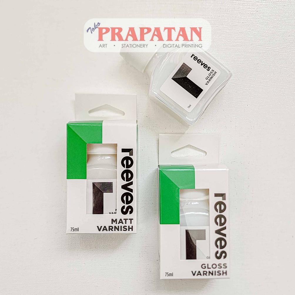 

Reeves Acrylic Varnish 75ml | Varnish Cat Akrilik Nugi