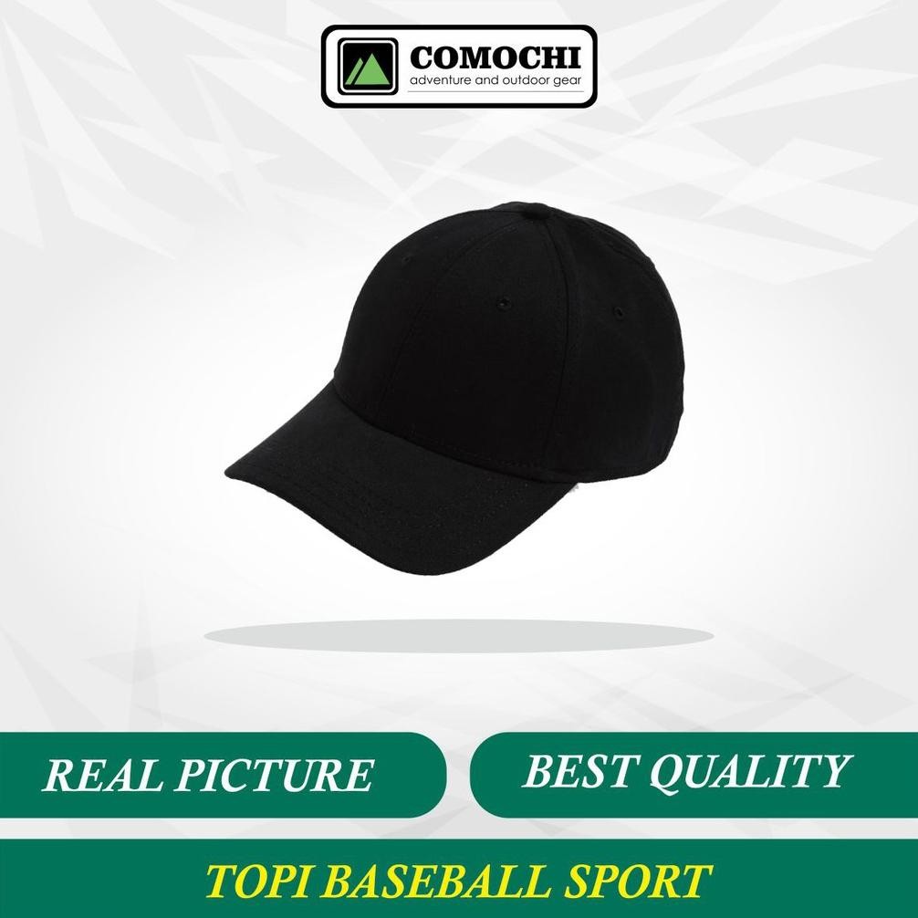 Topi Polos Topi Baseball Polos Topi Baseball Pria Polos Topi Polos Wanita Topi Polos Hitam Twill