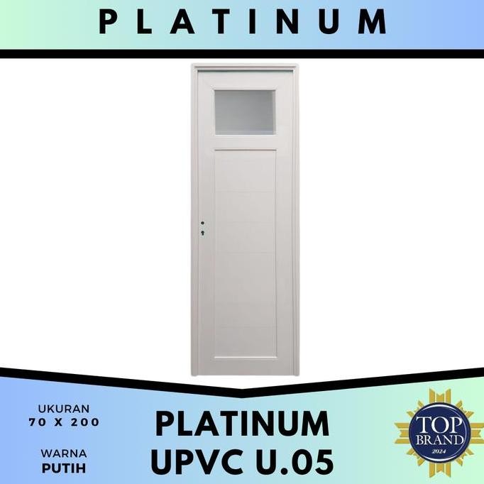 Pintu Kamar Mandi Upvc Platinum