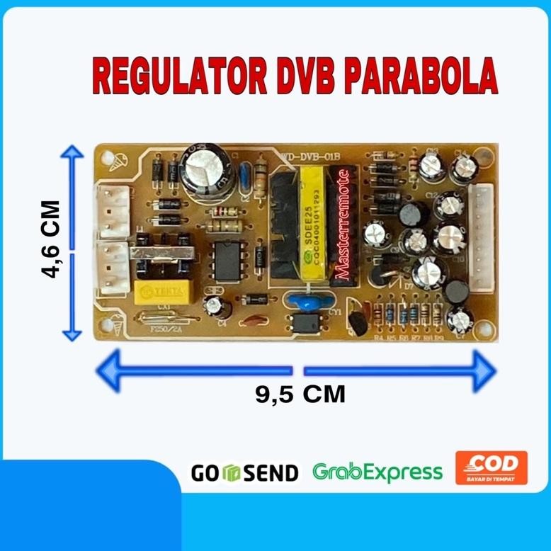 REGULATOR POWER SUPPLY DVB / RECEIVER PARABOLA /UNGU Nugi