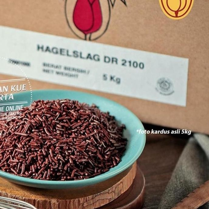 

Tulip Meses Hagelslag Dr 2100 500Gr Meises Coklat Cokelat Premium Enak