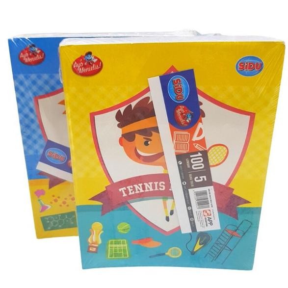 

Buku Tulis SIDU isi 100 Lembar (1 pack Isi 5 Buku ) Nugi