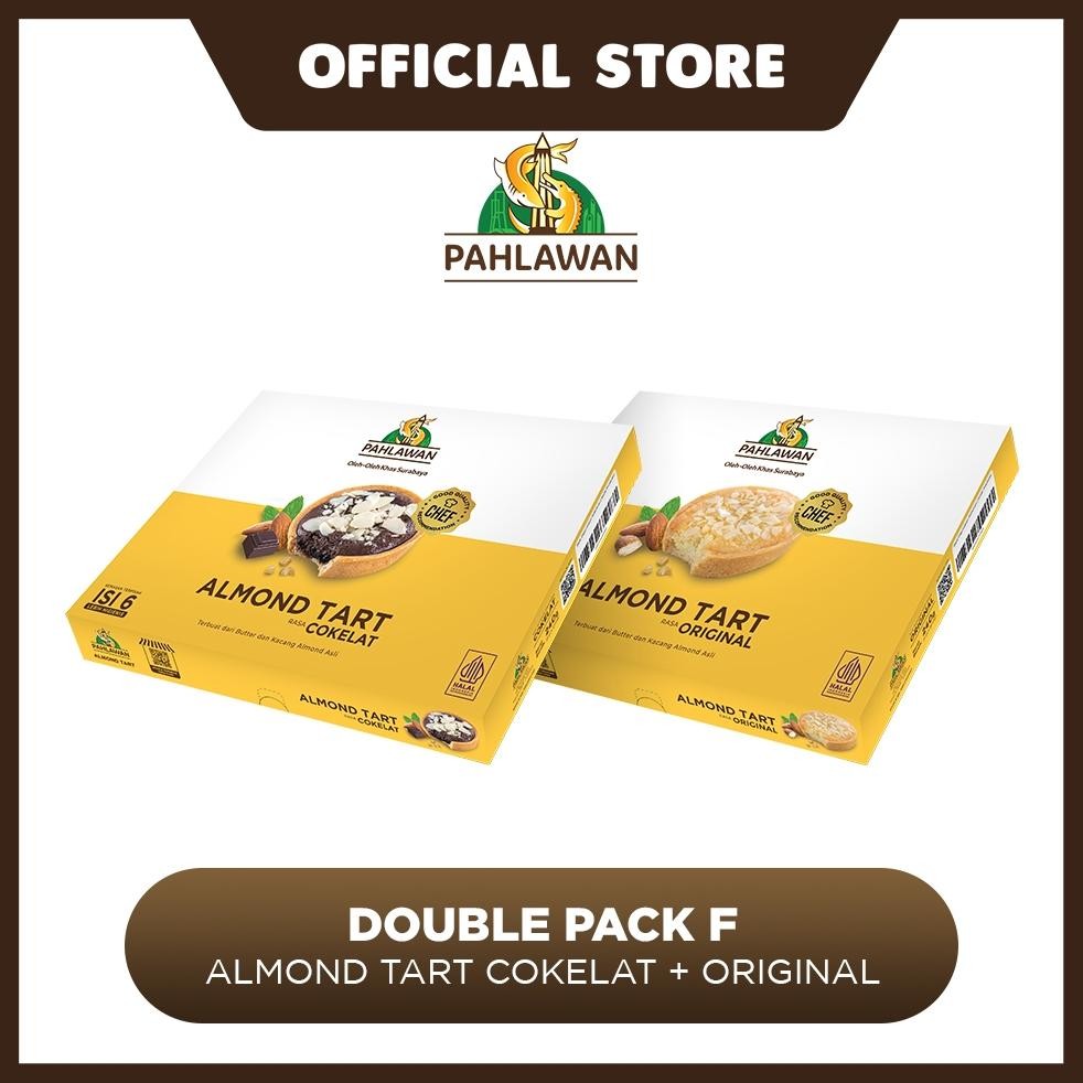 

NO_MORE Double Pack F (Almond Tart Pahlawan - Cokelat + Original)