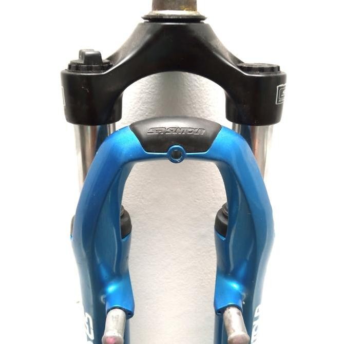 FORK SR SUNTOUR 26 INCH 012 VBRAKE TRAVEL 80 MTB RETRO SHOCK NOS ORIGINAL DAN TERPERCAYA