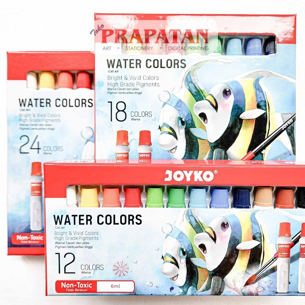 

Titi Joyko Watercolor Set 6ml | Cat Air Set Nugi