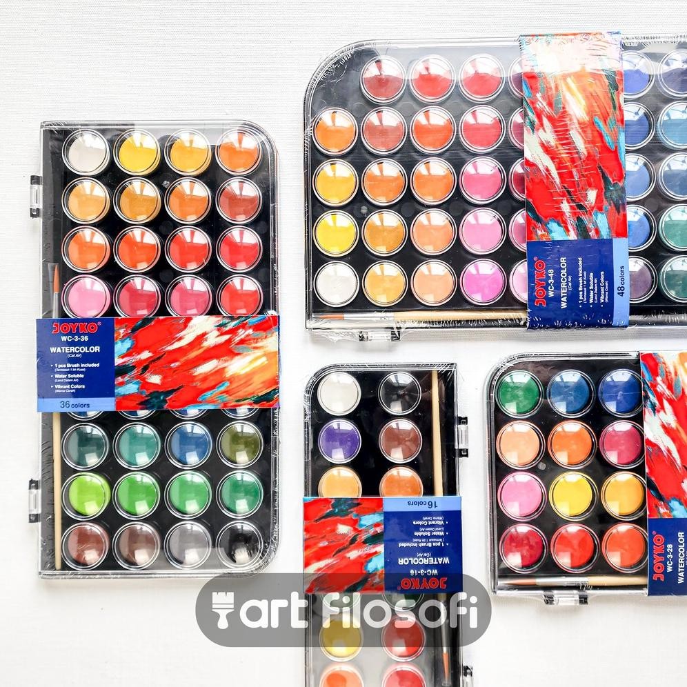 

Joyko Watercolor Block Set WC-3 | Cat Air Nugi