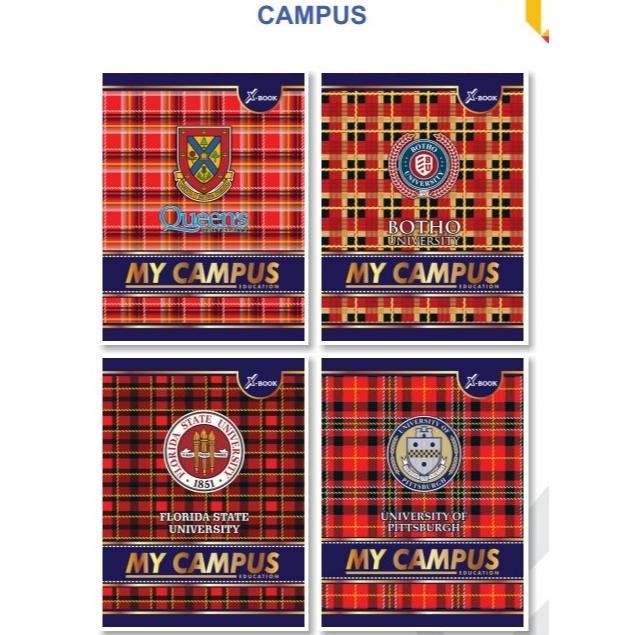 

Buku Tulis X-Book Kwarto 38 Lembar (10pcs) Desain Menarik Nugi