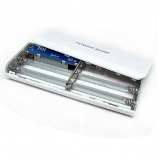 Diy Powerbank Case Charger Console Exchangeable 18650 5 Cell Slot