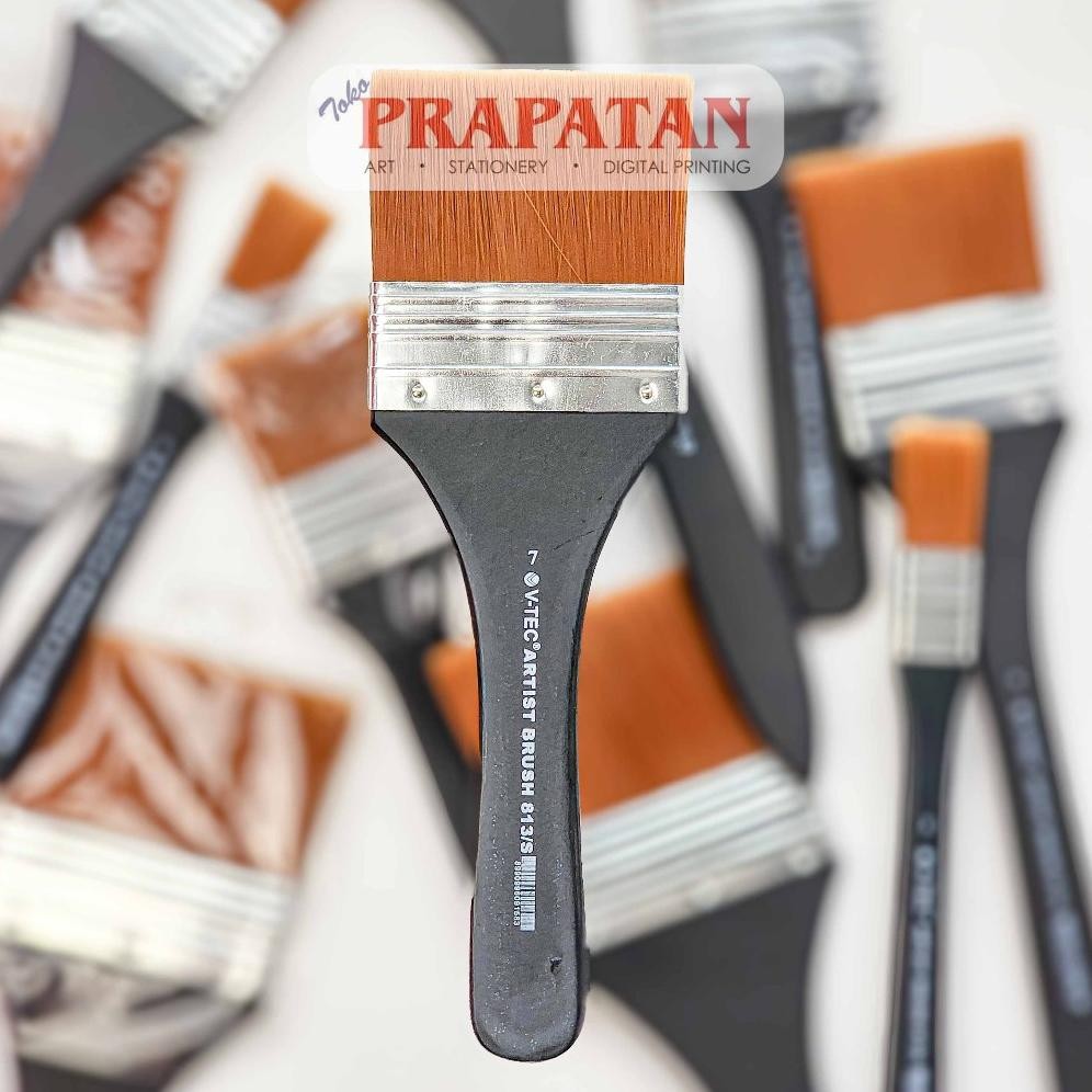 

Kuas Lukis V-TEC 813/S | V-TEC Paint Brush Nugi