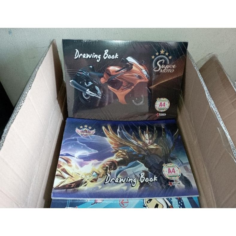 

(10 Buku) Buku Gambar Murah Ekonomis A4 Nugi