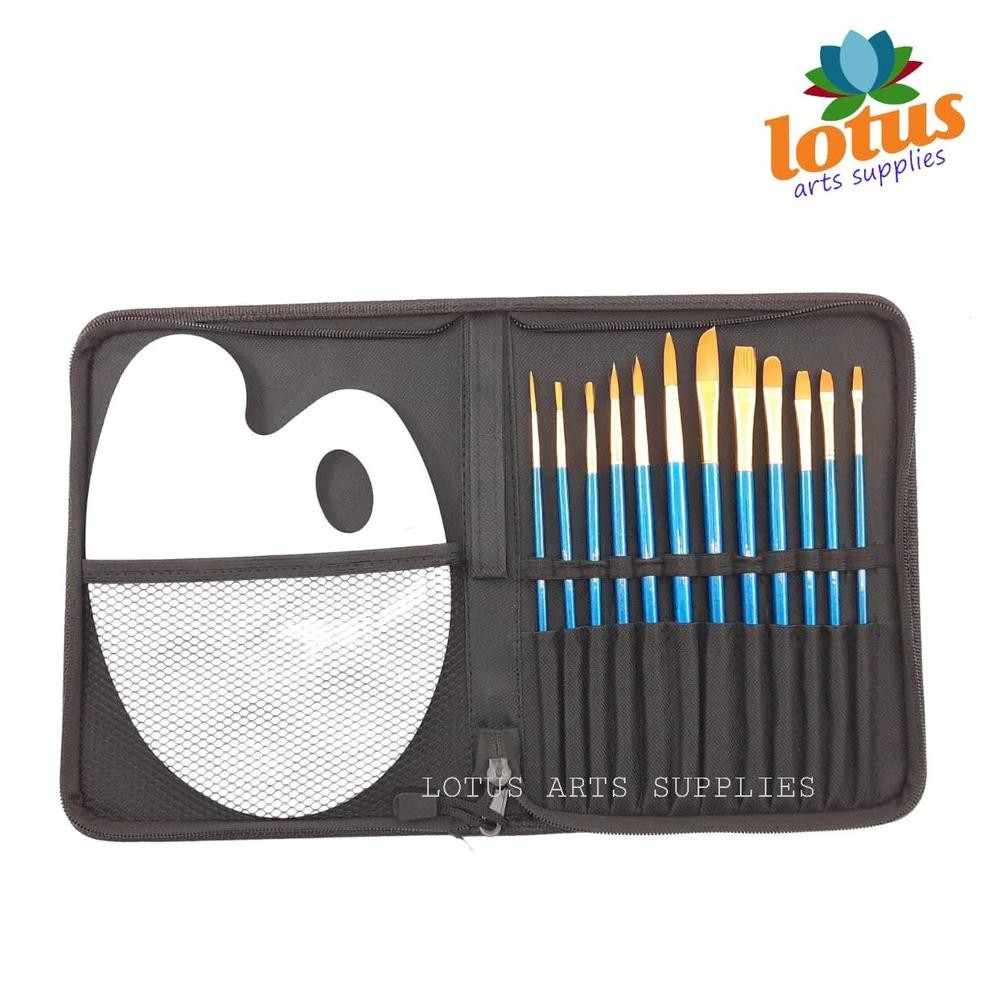 

Joyko Art Brush Set ( kuas lukis & palet ) BRS-7 Nugi