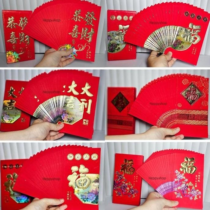 

$+$+$+$+] AngpaoFuPanjangisi23lembarAngpaoImlekFukHoki