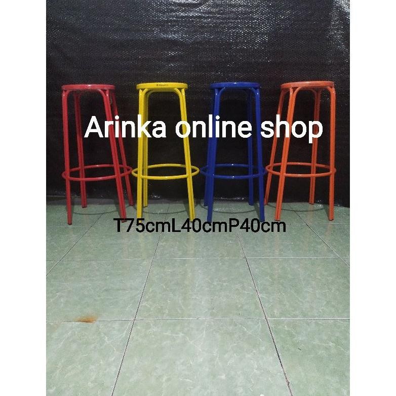 Kursi Tinggi 75cm kursi bar kursi Conter kursi bakso 75cm Nugi