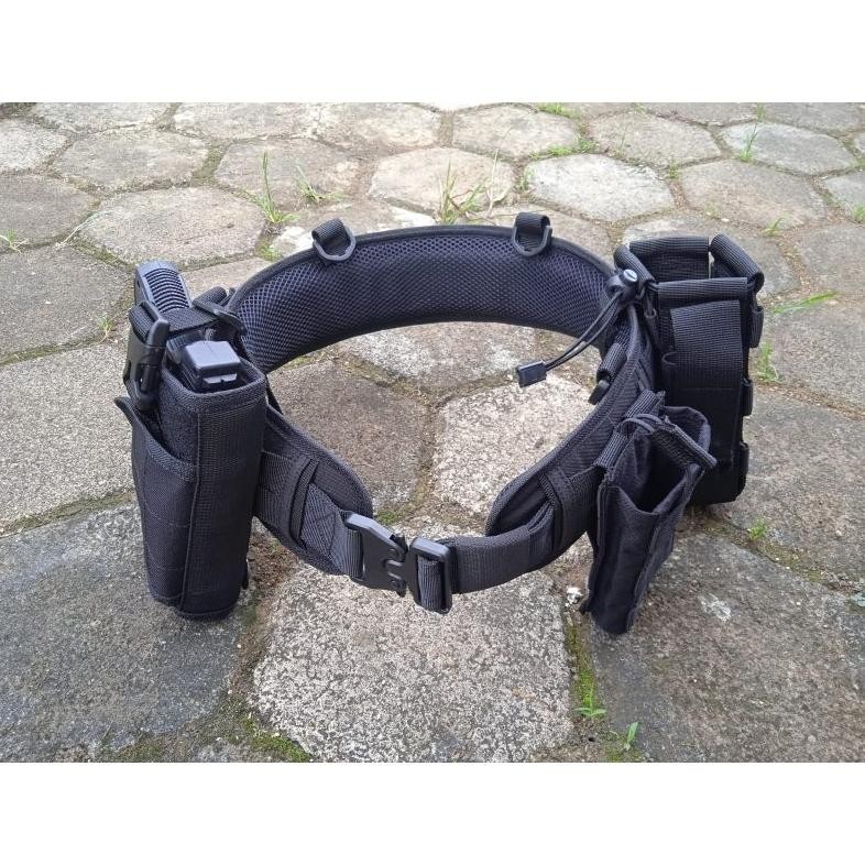 kopel set tactical / kopel tactical TNI POLRI / ikat pinggang TNI POLRI