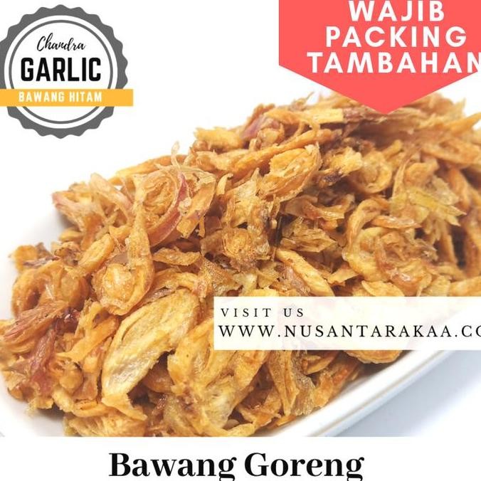 

Diskon! Bawang Merah Goreng 500gr Kualitas Premium Tanpa Tepung