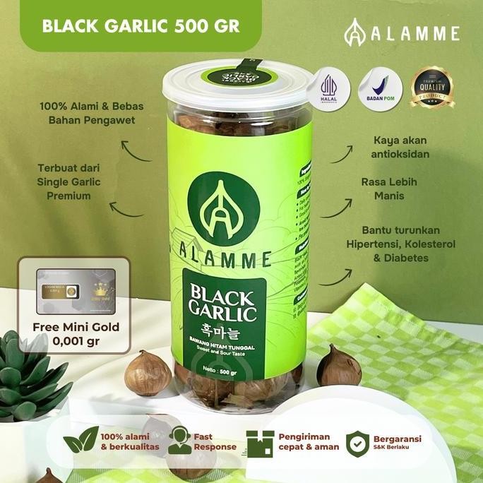 

Diskon! Black Garlic Lanang Jumbo 500gr Premium Alamme