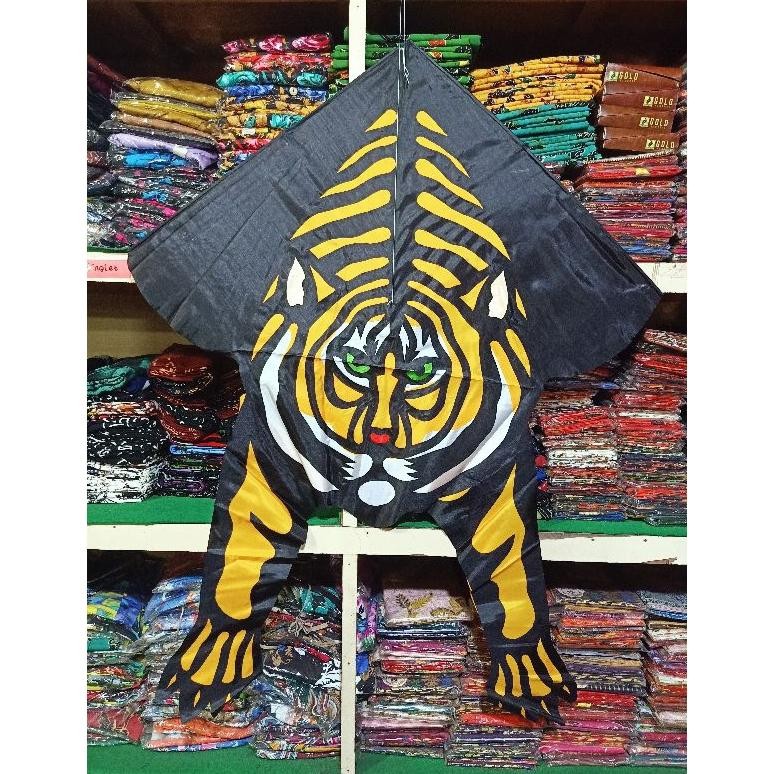 Diskon Layangan Kain Karakter (Burung Hantu , Kupu-Kupu , Macan) Prermium