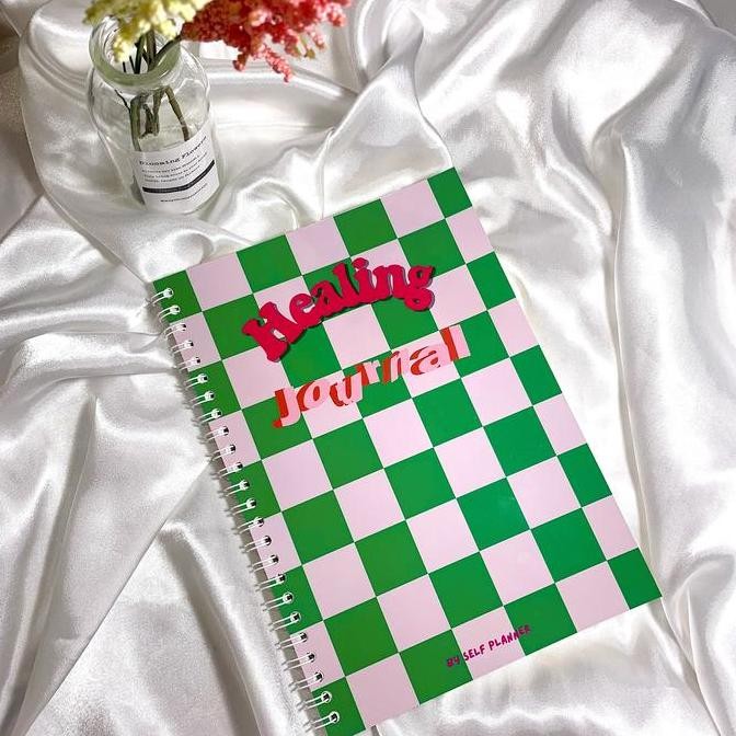 

Tersedia Healing Journal Book - Buku Diary Harian Reflektif & Planner Mood Tracker