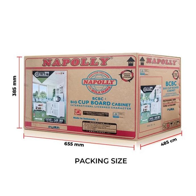 New Lemari Rotan 2 Susun Minimalis