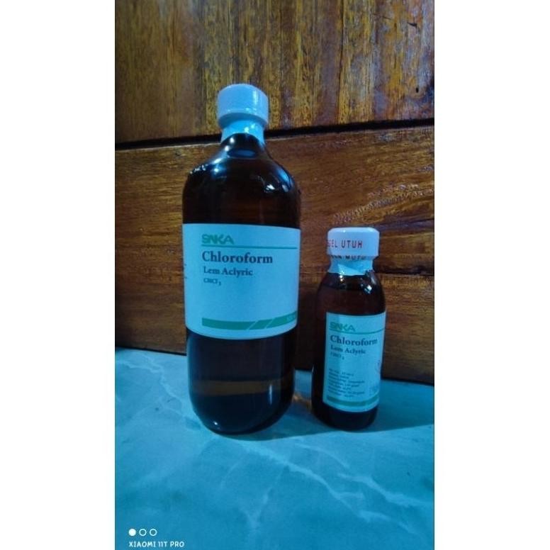 New // Kloroform  Teknis Grade 100Ml Botol Kecl Segel // 100% Original